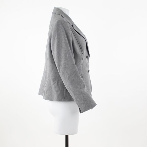 Kasper Two-Button Jacket Grey Black - Picture 5 of 5